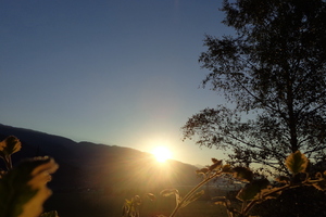 Sonnenaufgang am Erlachhof, Guten Morgen Welt!!!!