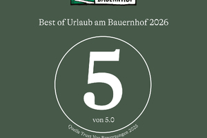 Von Herzen sagen wir DANKE,für die wiederholte "Bestnote 5"